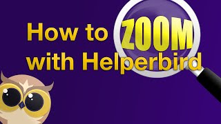 Famous Increase zoom and  and text magnifying on any website with Helperbird Profile