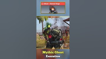 Mythic Ghost Execution 🔥🥵| CODM #shorts
