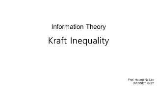 Kraft Inequality