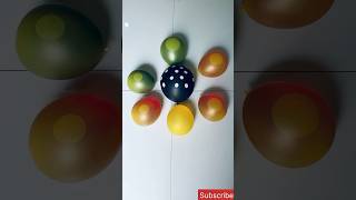 Surprise colours full balloons popping #asmr #balloon #funny #satisfying #oddlysatisfying #trending