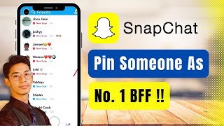 How to Pin Someone As No. 1 Best Friend on Snapchat !