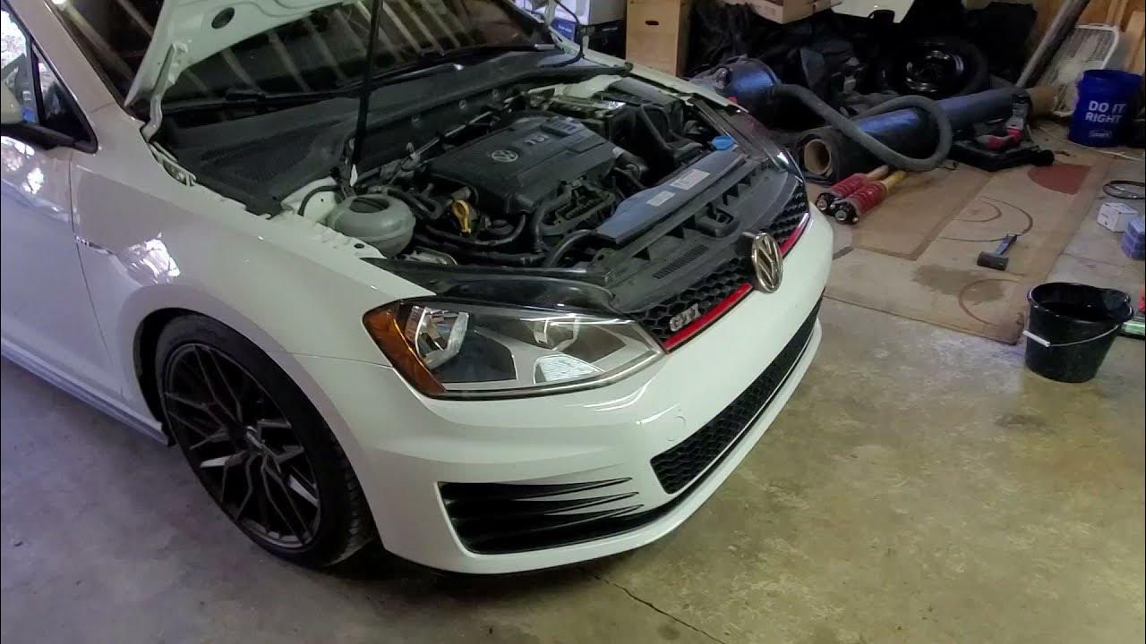 MK7 GTI Intercooler Install in 10 Minutes! YouTube