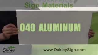 .040 Aluminum Real Estate Sign Material .040 Aluminum Real Estate Sign Material