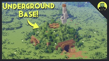 How To Build An Underground Base in Minecraft!! [Tutorial 2021]