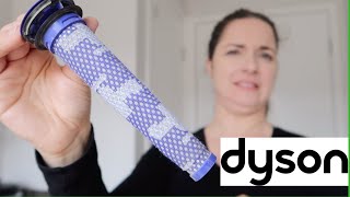 HOW TO CLEAN THE DYSON FILTER …