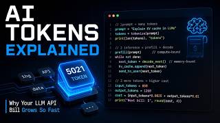 AI Tokens Explained 🚀 Why Your LLM API Bill Grows So Fast