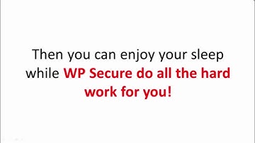 WP Secure Review and Demo - Simple plugin will protect your bussiness from being destroyed !