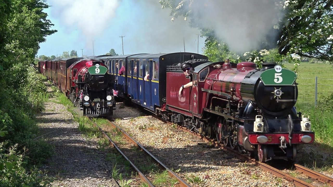 Romney, Hythe, and Dymchurch Railway - RH&DR 95th Anniversary Steam ...