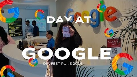 Spending a day with Google | Google Pune | Devfest | Devfest 2024 | Goodies from Google #google