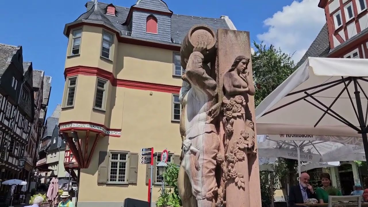 LIMBURG/GERMANY/Walk Around the City/Limburg Cathedral/June2024