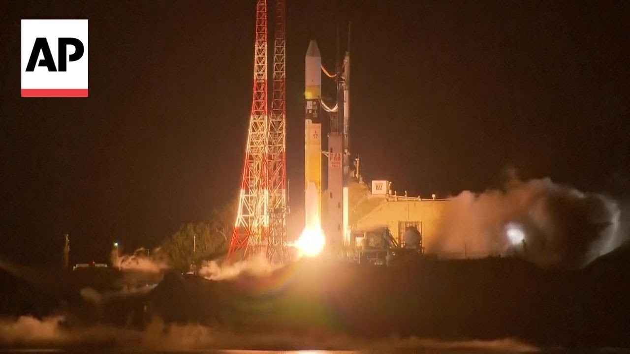 Japan launches flagship H2A rocket for 50th and last time - YouTube