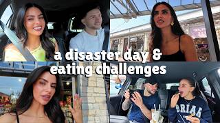 A couple hectic days together & EATING CHALLENGE!! | VLOG | Leah Louvaine