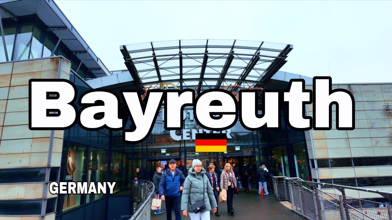 Bayreuth Germany 🇩🇪 Walking Tour – Explore the Heart of this Historic Bavarian Town, 4K 60fps