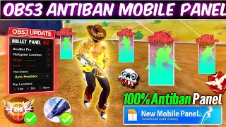 Panel For Mobile FF | Free Fire Hack New 🔥 FF Panel | Free Fire Panel Ob53 ✅ FF Max Injector 2026 l