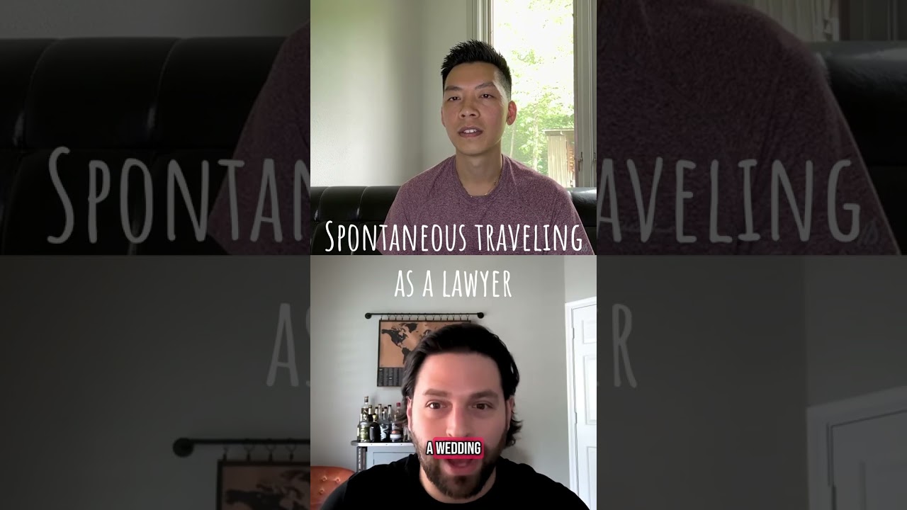 Spontaneous traveling…. How does it fit into the work schedule? 