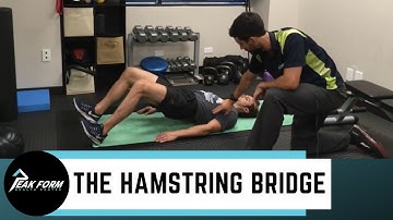 How to Perform a Hamstring Bridge- San Diego Chiropractor