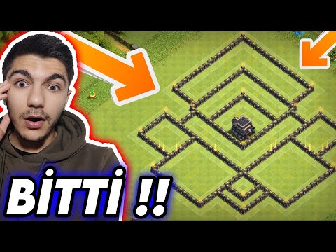 2 GÜNDE KÖY BİNASI 9 FULLEDİK !! - Clash Of Clans