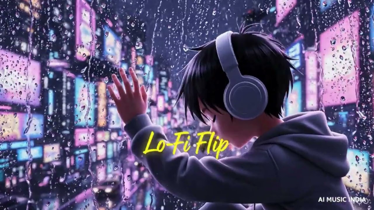 Lag Jaa Gale (Lo-Fi Flip) 🌧️ - Sad Romantic Song | Slowed & Reverb | Midnight Vibes