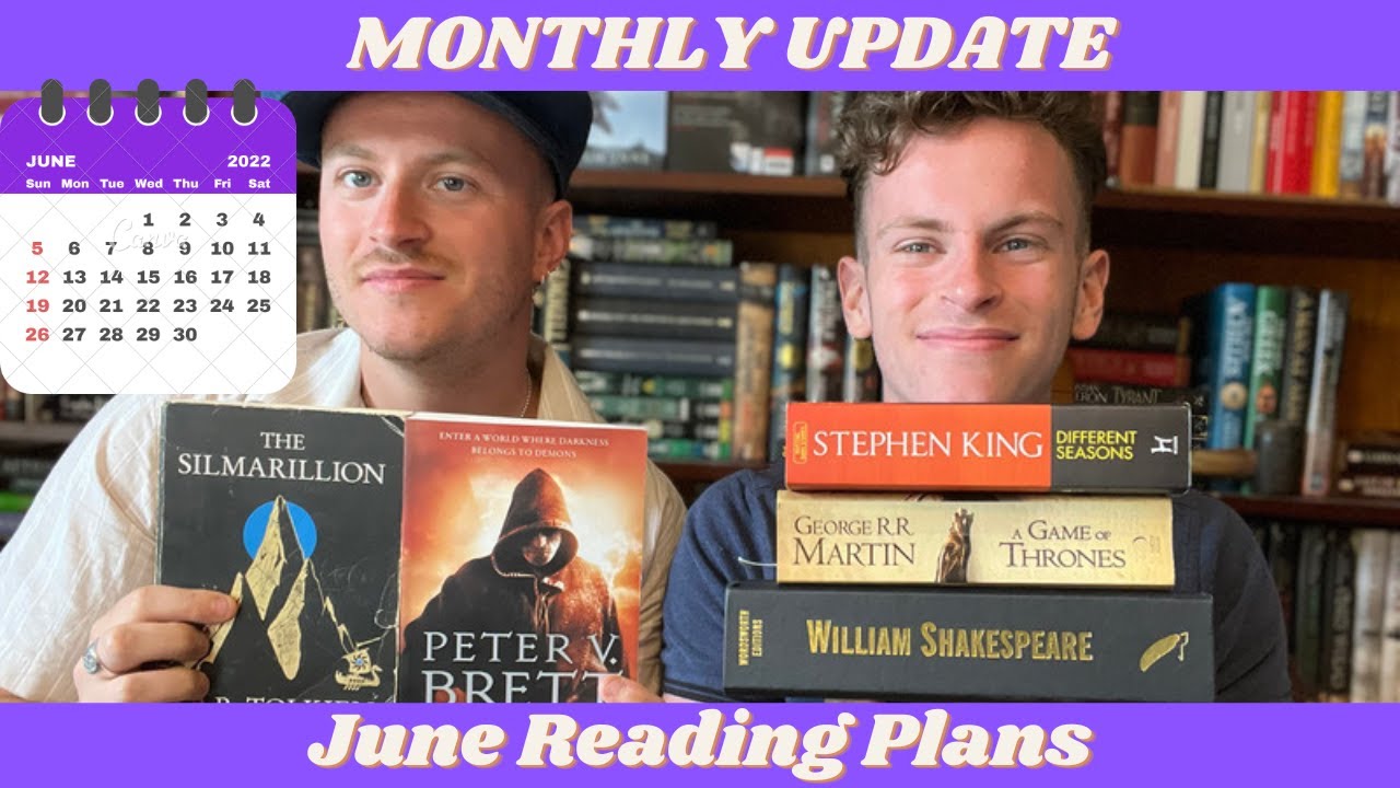 June Reads (Hopefully) - YouTube