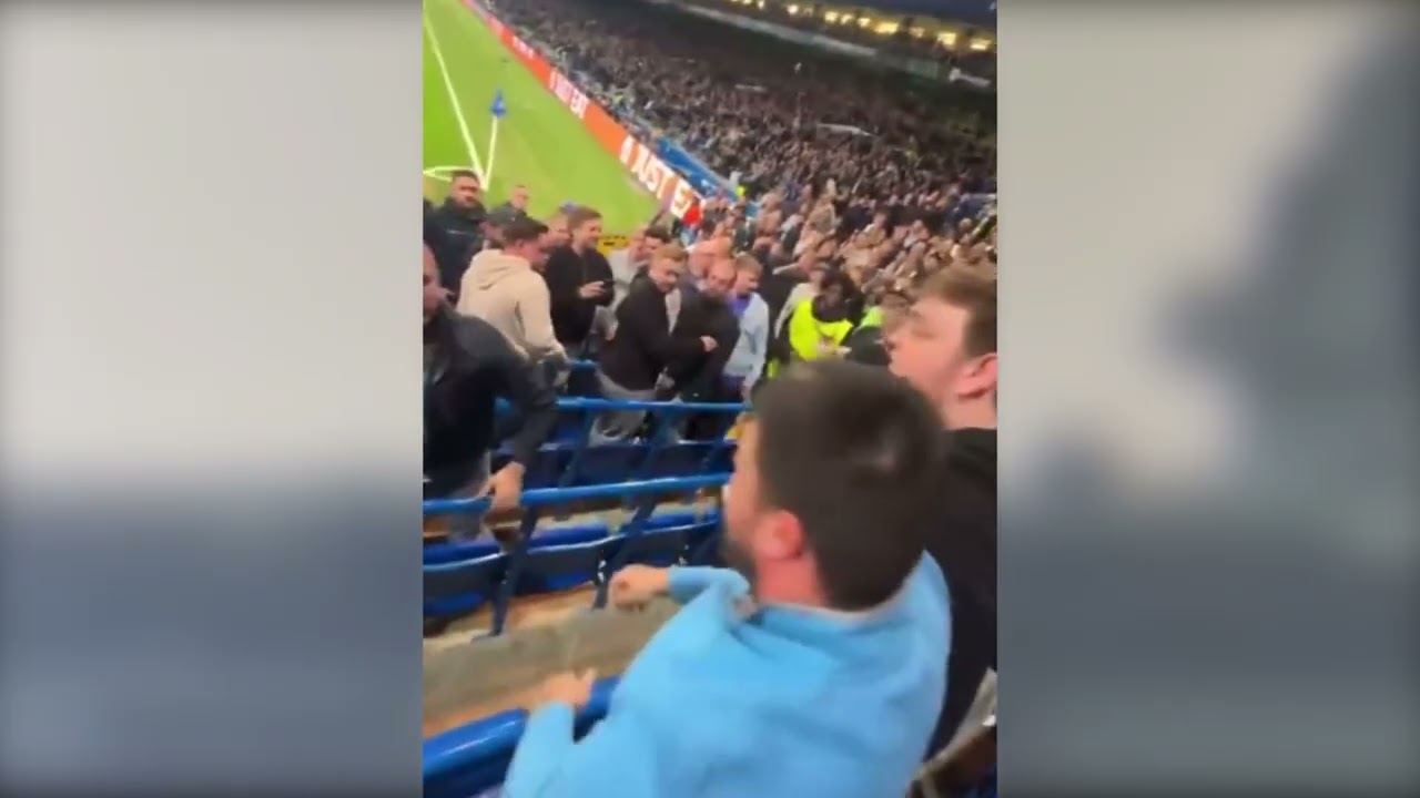 Stamford Bridge erupts in brawls After Djurgarden supporters Flood Home Stands in Security Meltdown