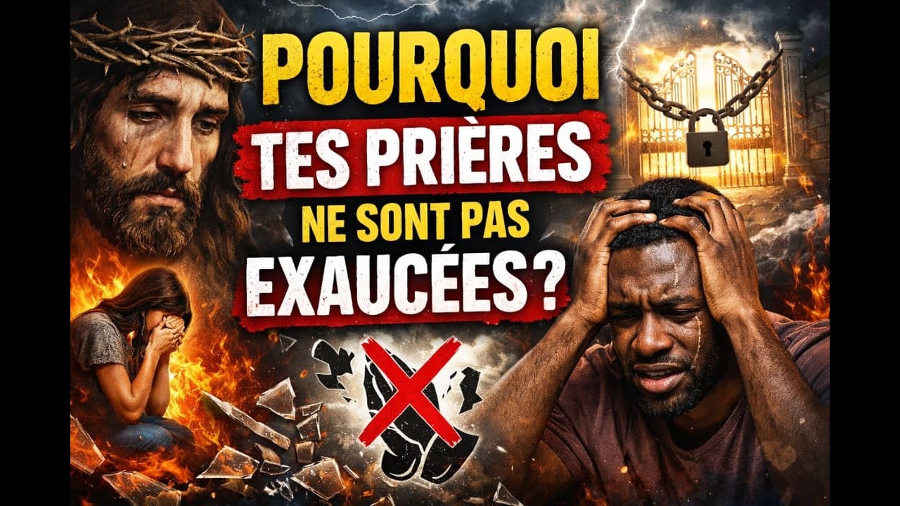 Pourquoi Dieu ne répond pas à tes prières (la vérité biblique) #Prière#Dieu#Bible#Chrétien