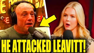 Rogan ATTACKS Leavitt On Air As CRIMINAL Scandal Goes PUBLIC!