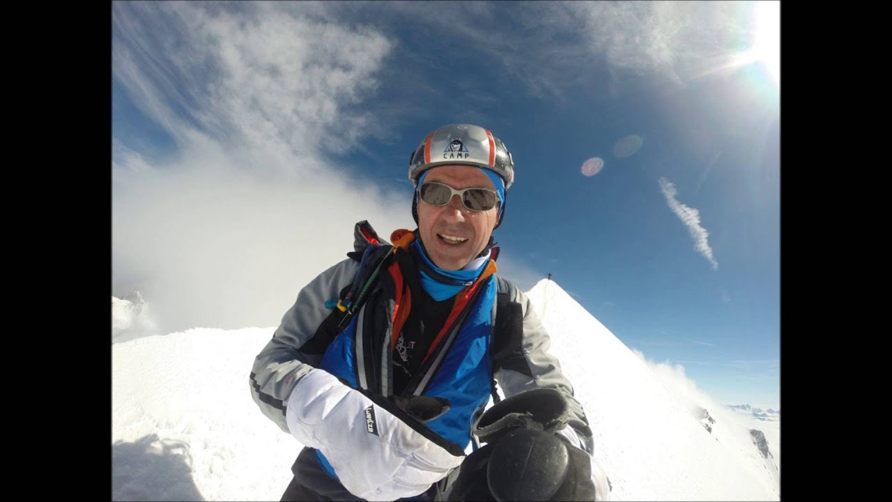 Mont blanc summit time lapse