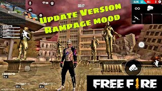 Rampage update😍Awesome Graphic😍New Lobby😍Enjoy💙FreeFire India