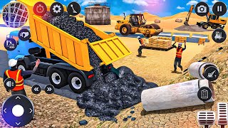 City Road Construction Jcb Game - Highway Road Builder Construction 3D - Android GamePlay screenshot 3