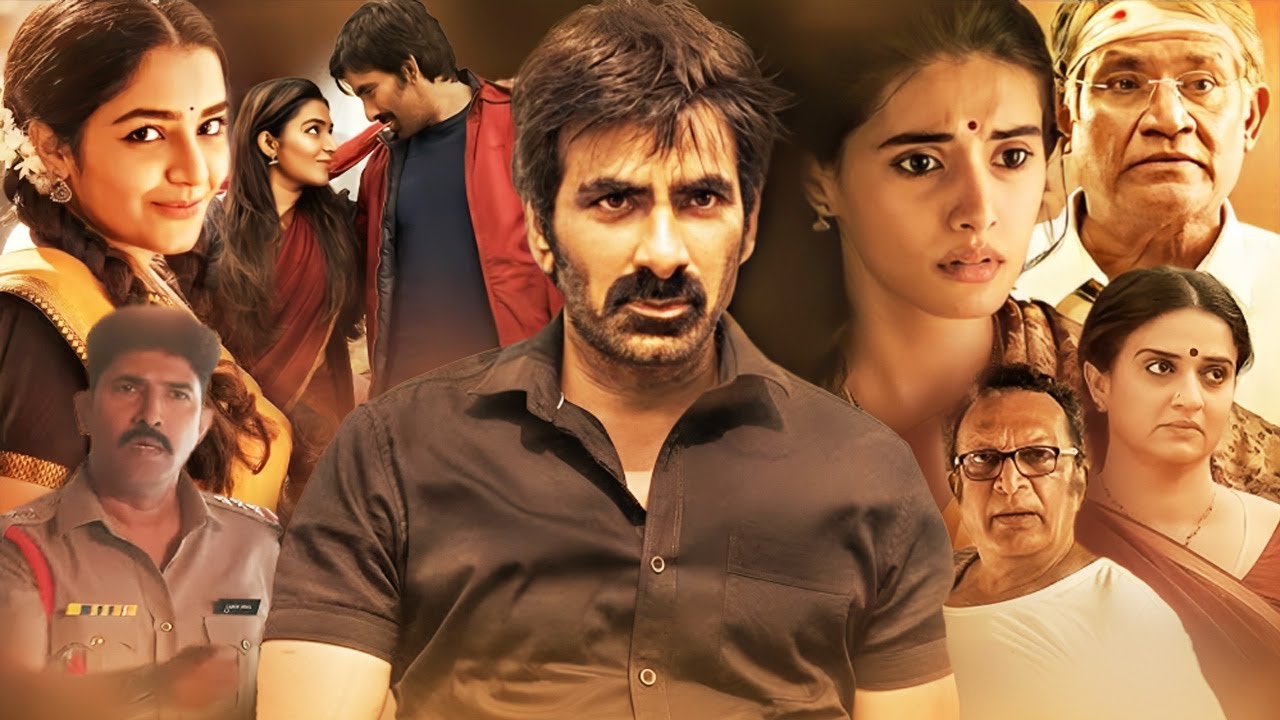 New Released Hindi Dubbed | South Movie | Divyansha Kaushik | Ravi Teja's RAMARAO ON DUTY (2025)