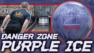ボール Brunswick Danger Zone Purple Ice 15LB Brunswick Danger Zone