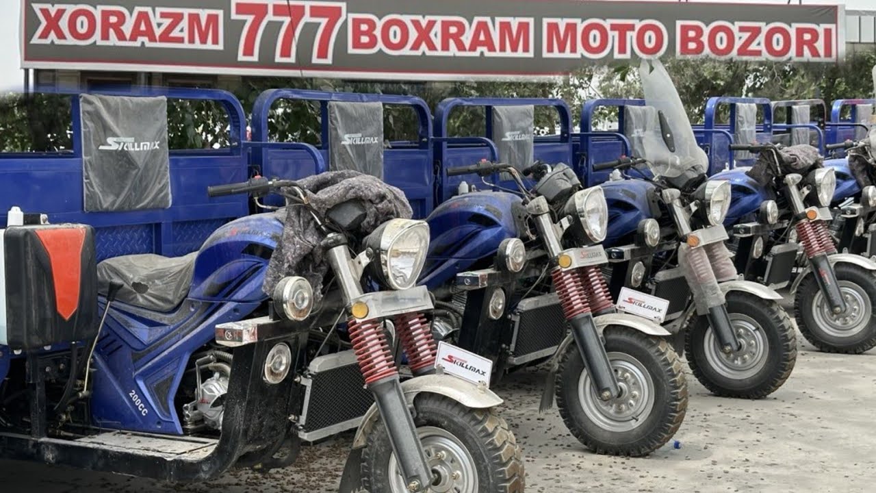 XORAZM 777 BOXRAM MOTO BOZORI YANGI NARXLAR YANGI SKUTER MURAVEY SPORT MOTOTSIKL NARXLARI