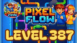 Pixel flow© - Level 387 - solution