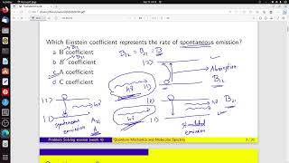 Celebrity Week4: Quantum Mechanics and Molecular Spectroscopy problem solving session, NPTEL Profile