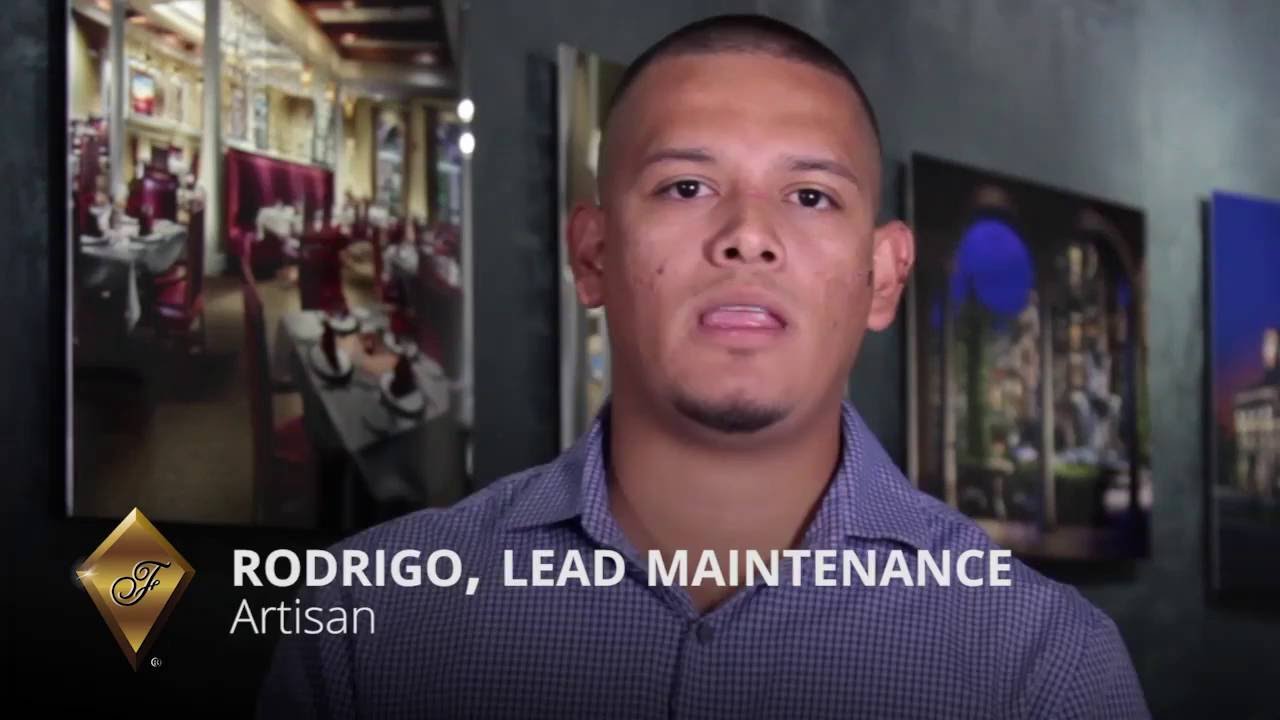 Rodrigo tells you about his Lead Maintenance job for Artisan Apartments