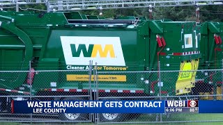 Lee County soon to turn trash pickup over to Waste Management
