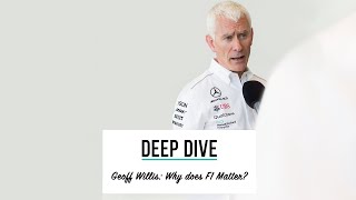 F1’s Relevance, Problem Solving and Learning Through Data | Geoff Willis