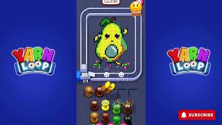 Yarn Loop Knit Puzzle - level 153 - Gameplay walkthrough