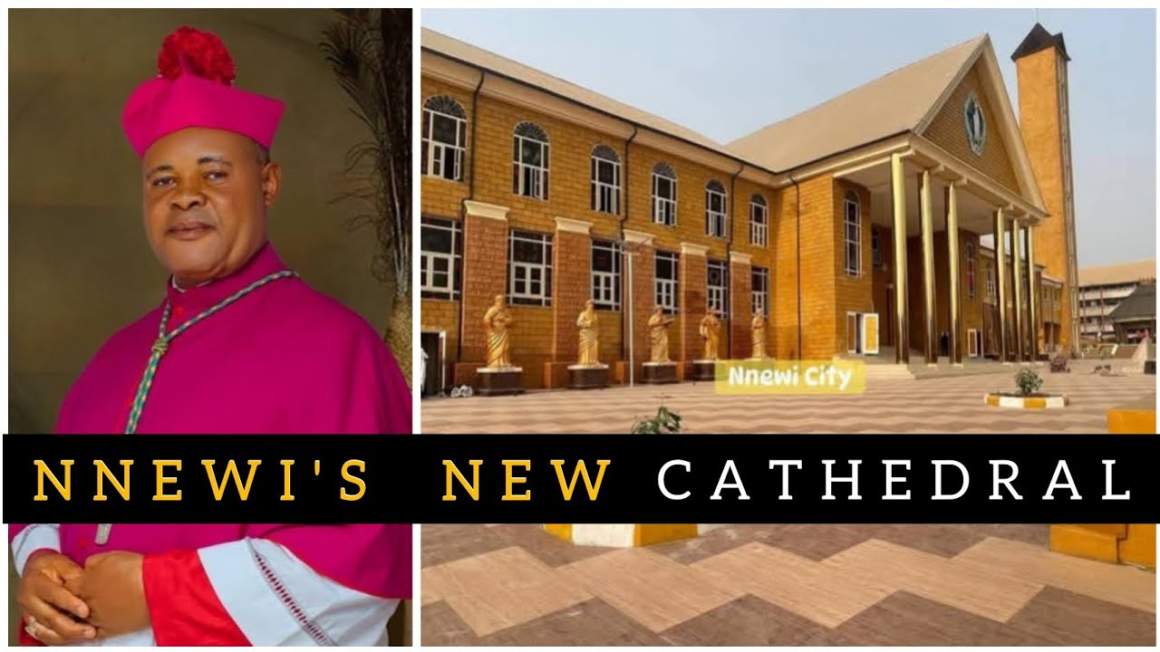 Most Beautiful Catholic Cathedral in Eastern Nigeria 😮 | Nnewi Cathedral Tour (Part 1)