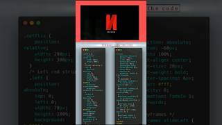 Netflix-Inspired IntroAnimation#NetflixAnimation #HTMLCSS#FrontendDeveloper #NetflixIntro#vscodetips