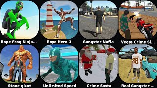 Rope Frog Ninja Hero Car Vegas,Rope Hero 3,Real Gangster Crime,Rope Hero Mafia City Wars screenshot 1