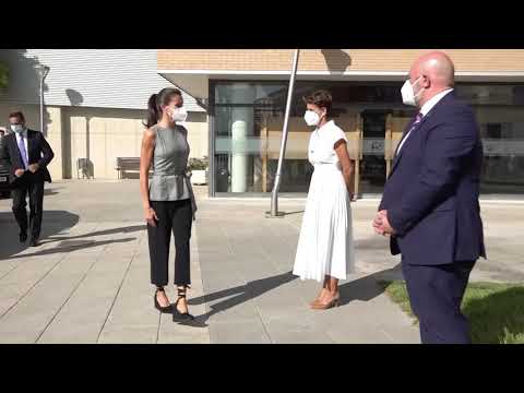 V&iacute;deo de la visita de la Reina a Navarra para inaugurar el curso escolar en Milagro y San Adrian