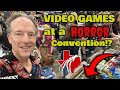 Hunting for VIDEO GAMES at a HORROR Convention!
