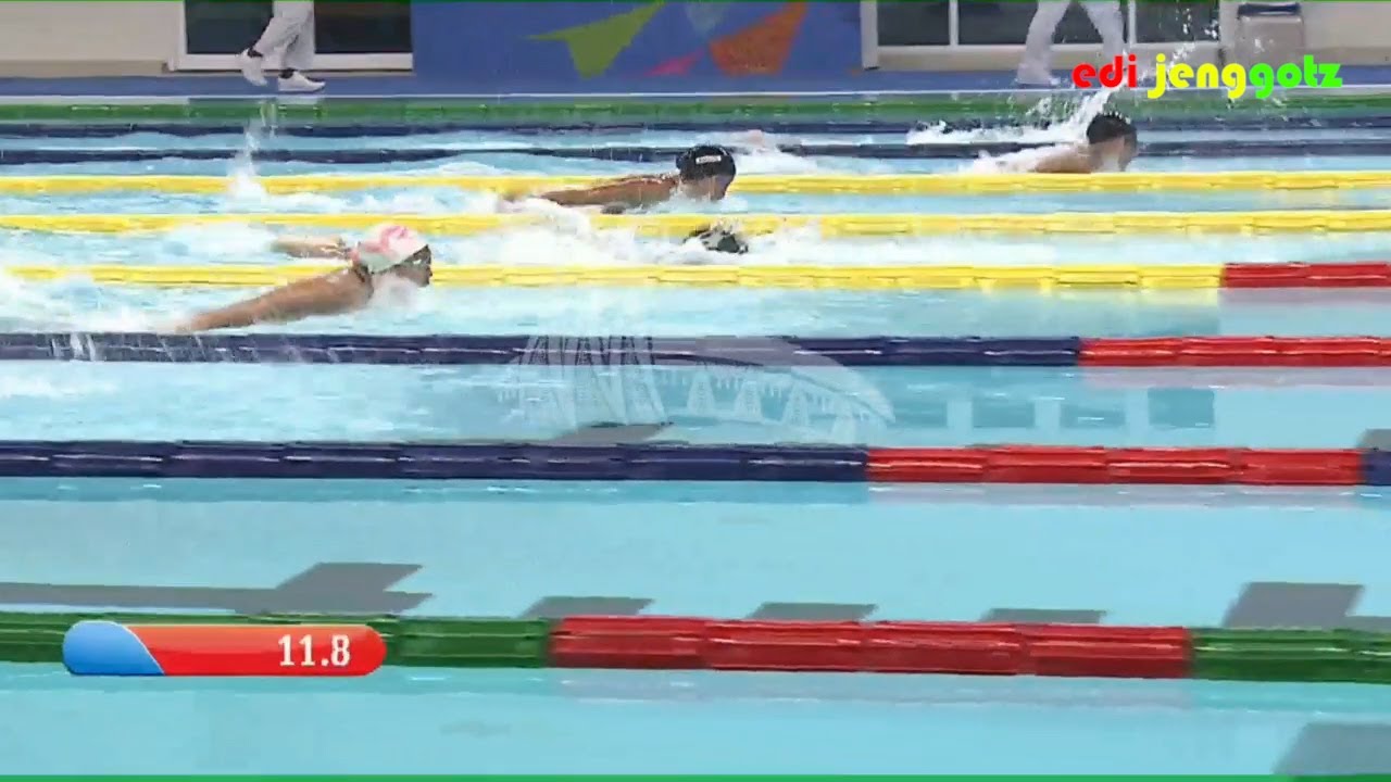 FINAL RENANG 200 M GAYA KUPU-KUPU PUTRI PON PAPUA 2021