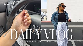 DAY IN MY LIFE: Europe Nails + Boohoo & Cotton On Try-On Haul + Rice Cooker Recipe | Vlog 372