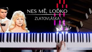 Miniatura del video "Zlatovláska - Nes mě loďko ke břehu - A. Michajlov + noty pro klavír"