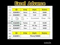 Excel Advance Gyan #excel #mstechtricks #excelfunction #education