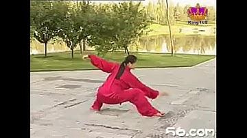 吳阿敏~楊式40式太極拳教學全套示範(背向)Yang style 40 form Tai Chi