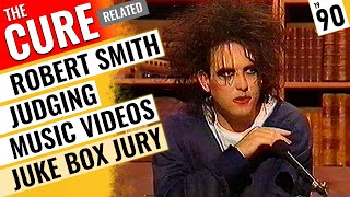 Robert Smith (The Cure) Judging Music Videos | 1990 'Juke Box Jury' BBC 2 🇬🇧
