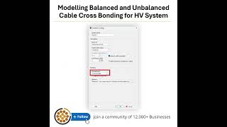 Modelling Balanced and Unbalanced Cable Cross Bonding for HV System